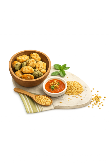 Millet Laddoos (Ragi & Jaggery)