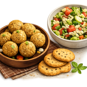 Spicy & Crunchy Protein Snack