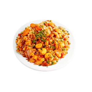 Red Macaroni Pasta Classic Italian in Spicy Desi Style